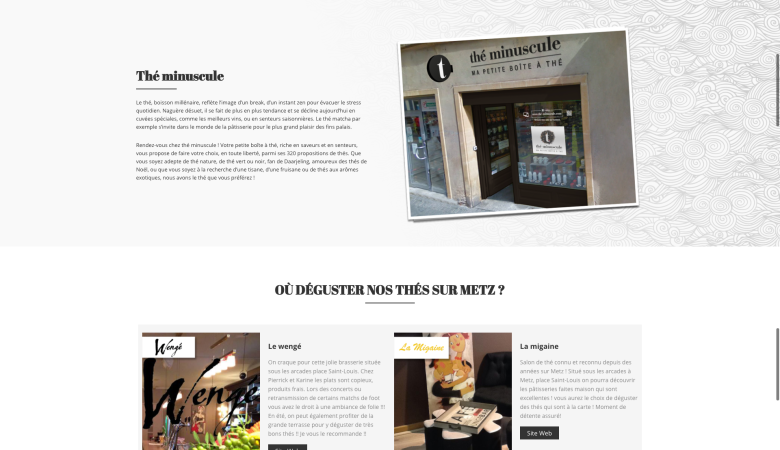 The-minuscule, une boutique en ligne de thé